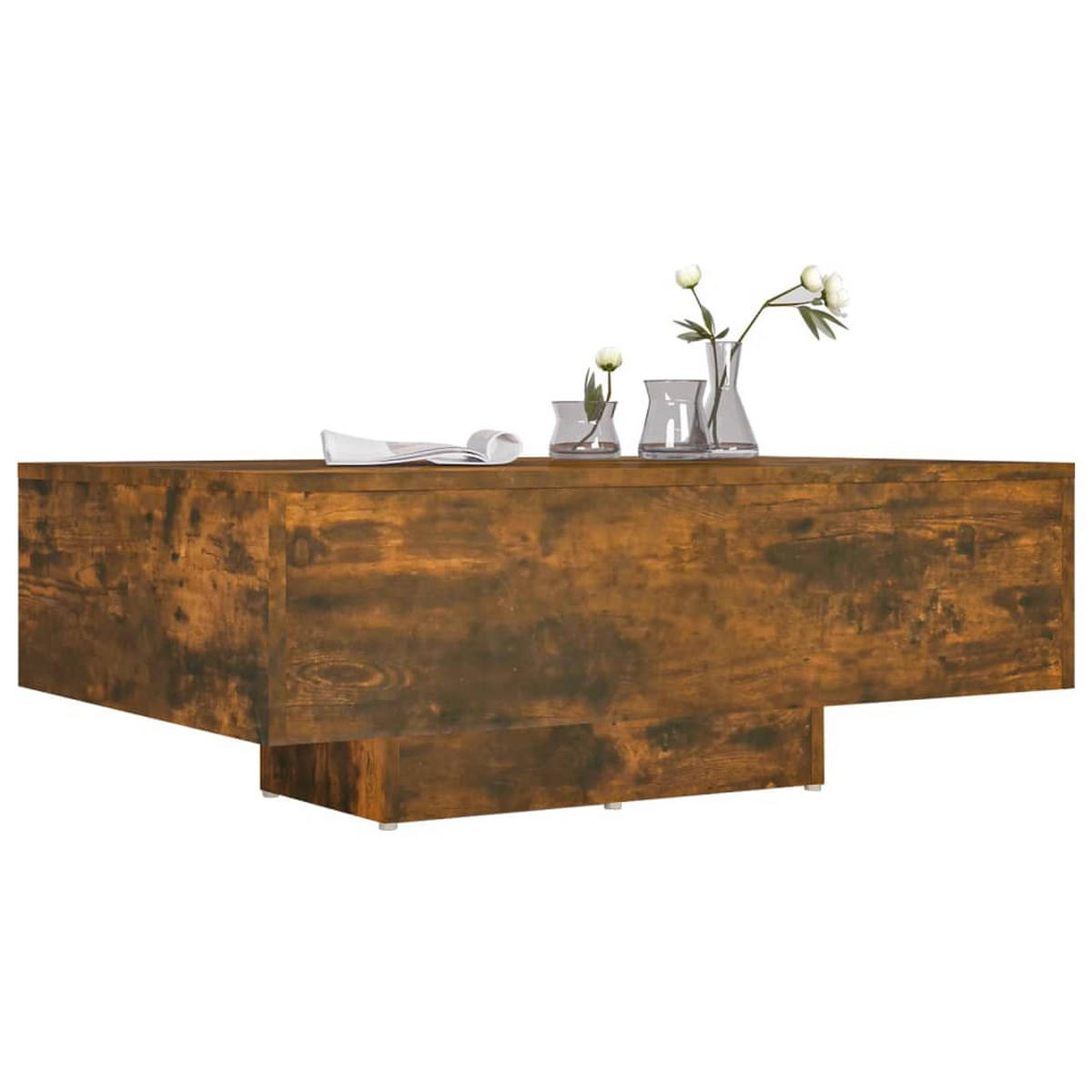 COUCHTISCH Räuchereiche 85x55x31 cm Holzwerkstoff - Braun, Holzwerkstoff (85/55/31cm) - furnicato