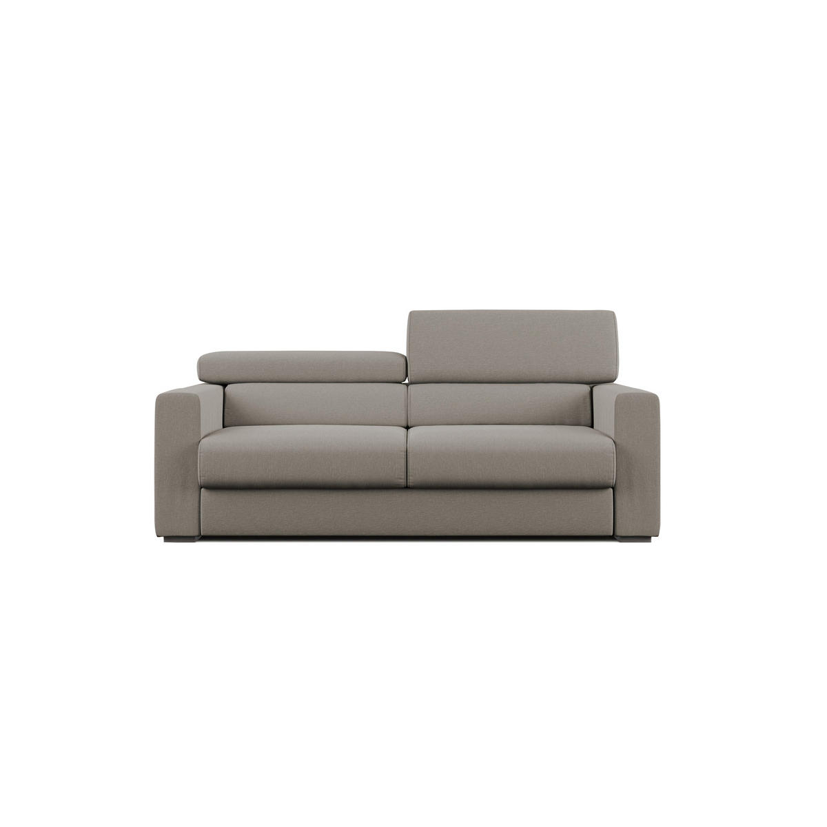 LINEARSOFA Dylan - Taupe, Textil (188/89/100cm) - Divani.store