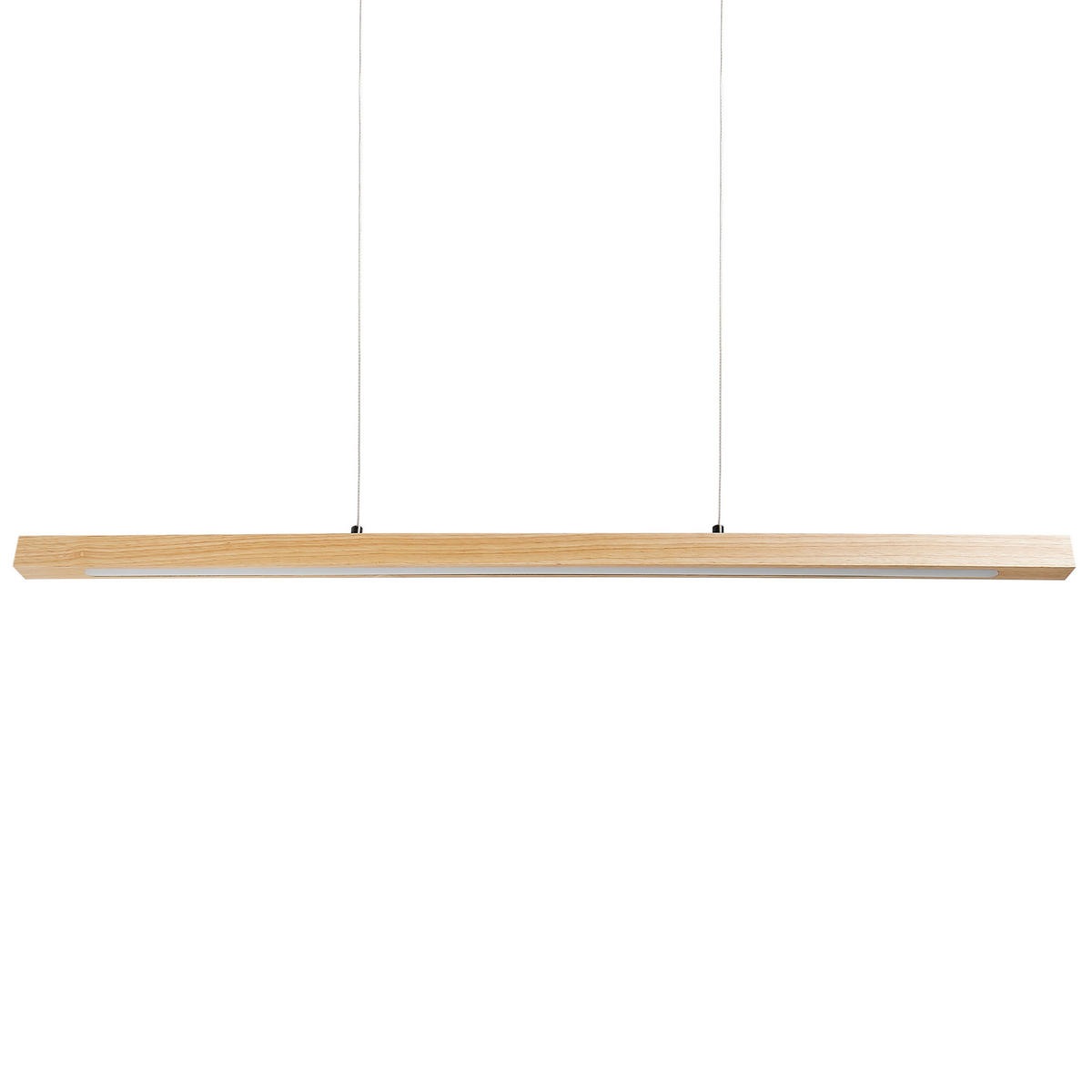 LED-HÄNGELEUCHTE Braun Stewarts - Braun, Holz (6/115/125cm) - Beliani
