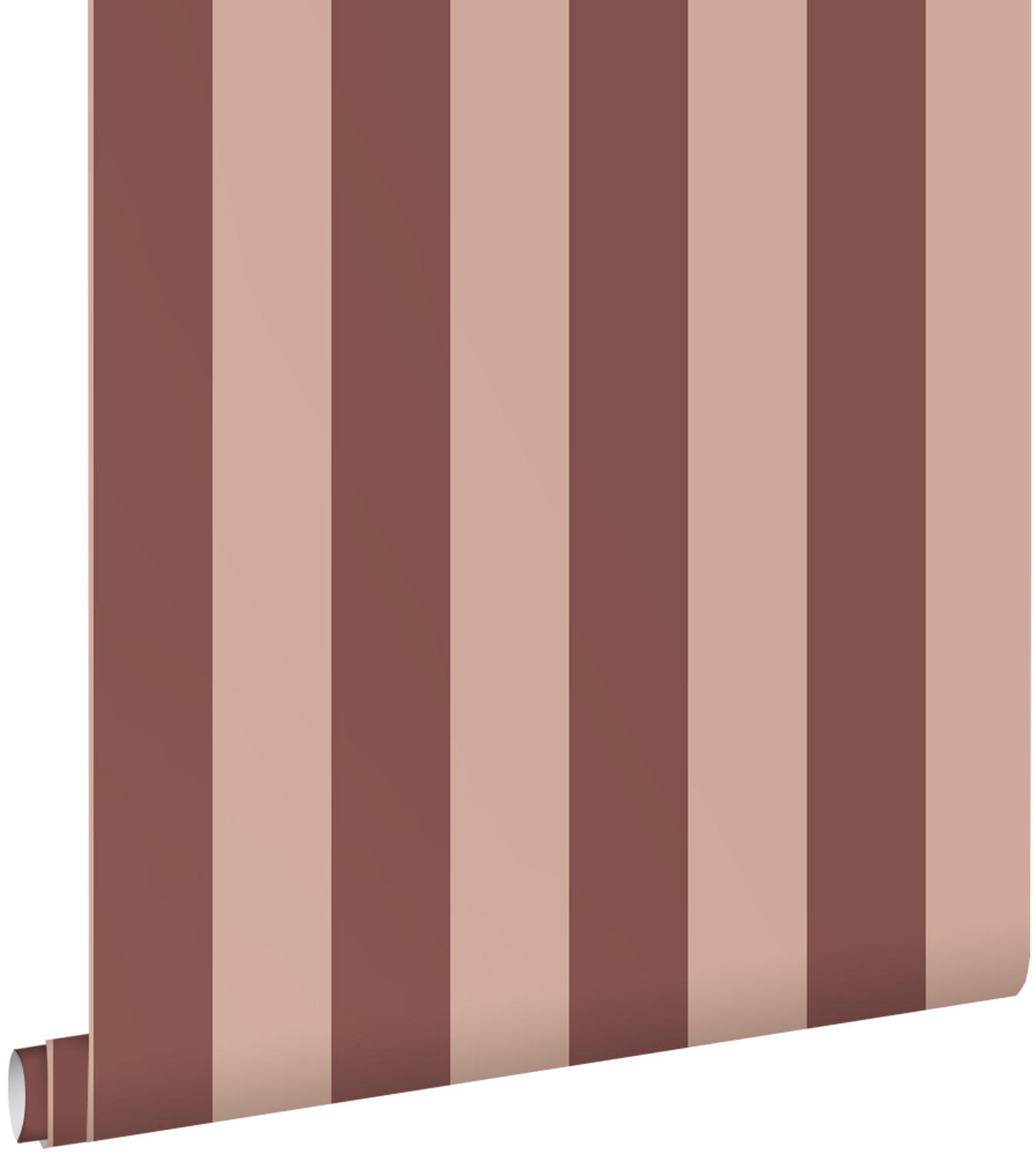 TAPETE Streifenmuster 0.53 x 10.05 m - Rot, Papier (53/1000cm) - ESTAhome
