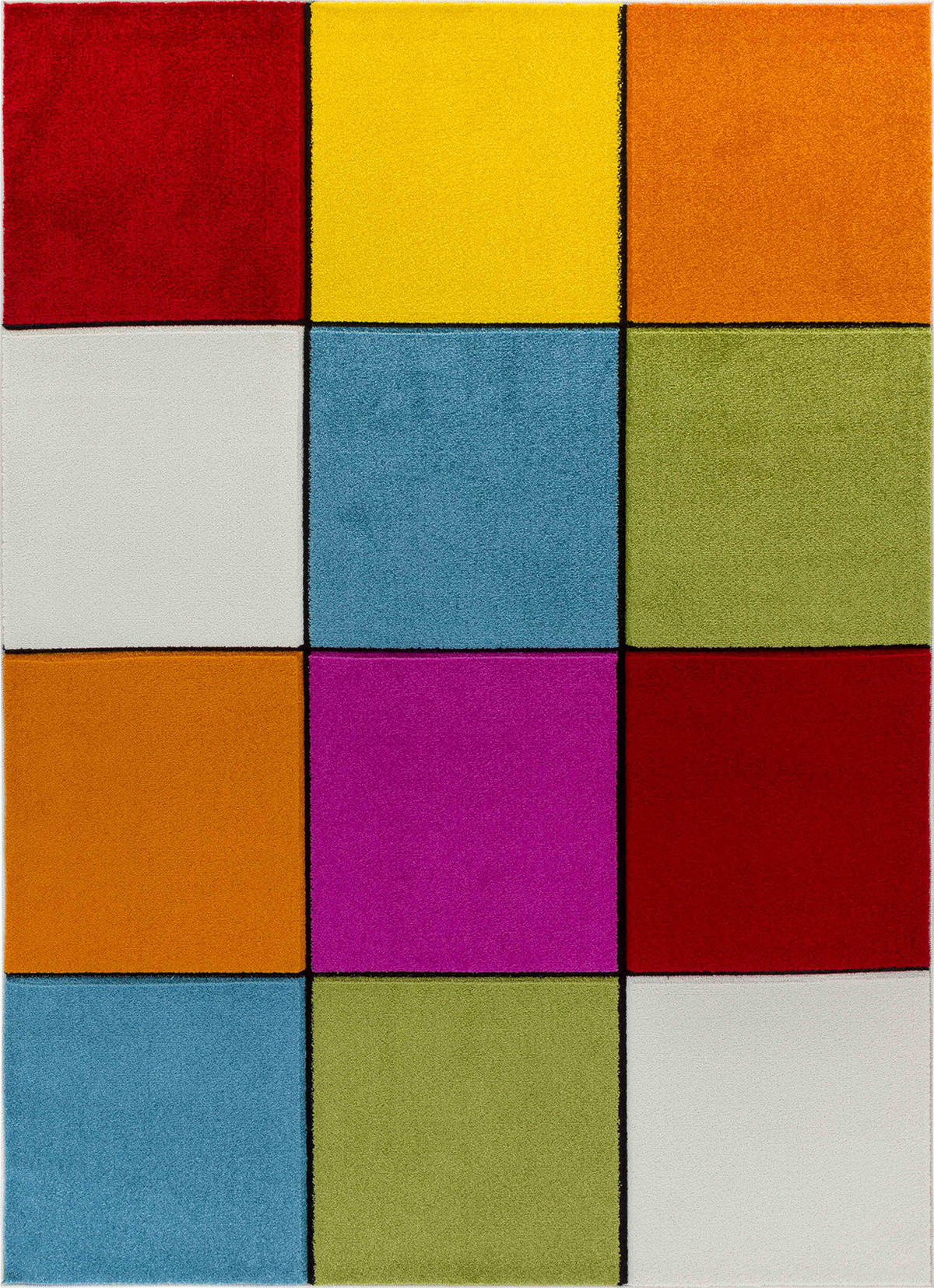 KURZFLORTEPPICH 200/275 cm Mehrfarbig - Multicolor, Naturmaterialien/Textil (200/275cm) - LIVABLISS