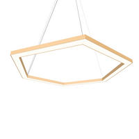 LED-HÄNGELEUCHTE - Goldfarben, Metall (1.6/100/60cm) - Lumicom