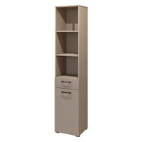 BÜCHERREGAL ROSIRIS 40x40x197 cm, Regal Beige - Beige, Holzwerkstoff (40/197/40cm) - MASSENO