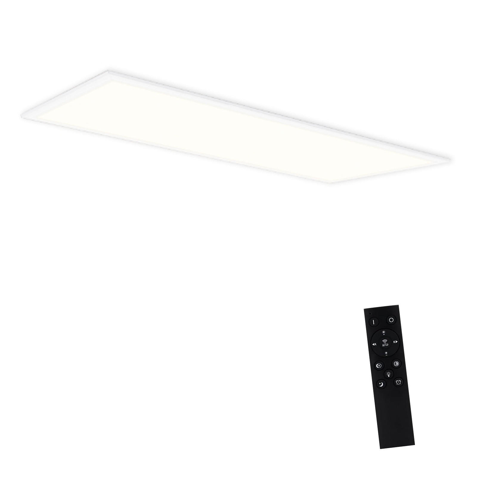 LED-DECKENLEUCHTE Petra 100/25/1 cm - Weiß, Kunststoff (25/100/1cm) - Nettlife