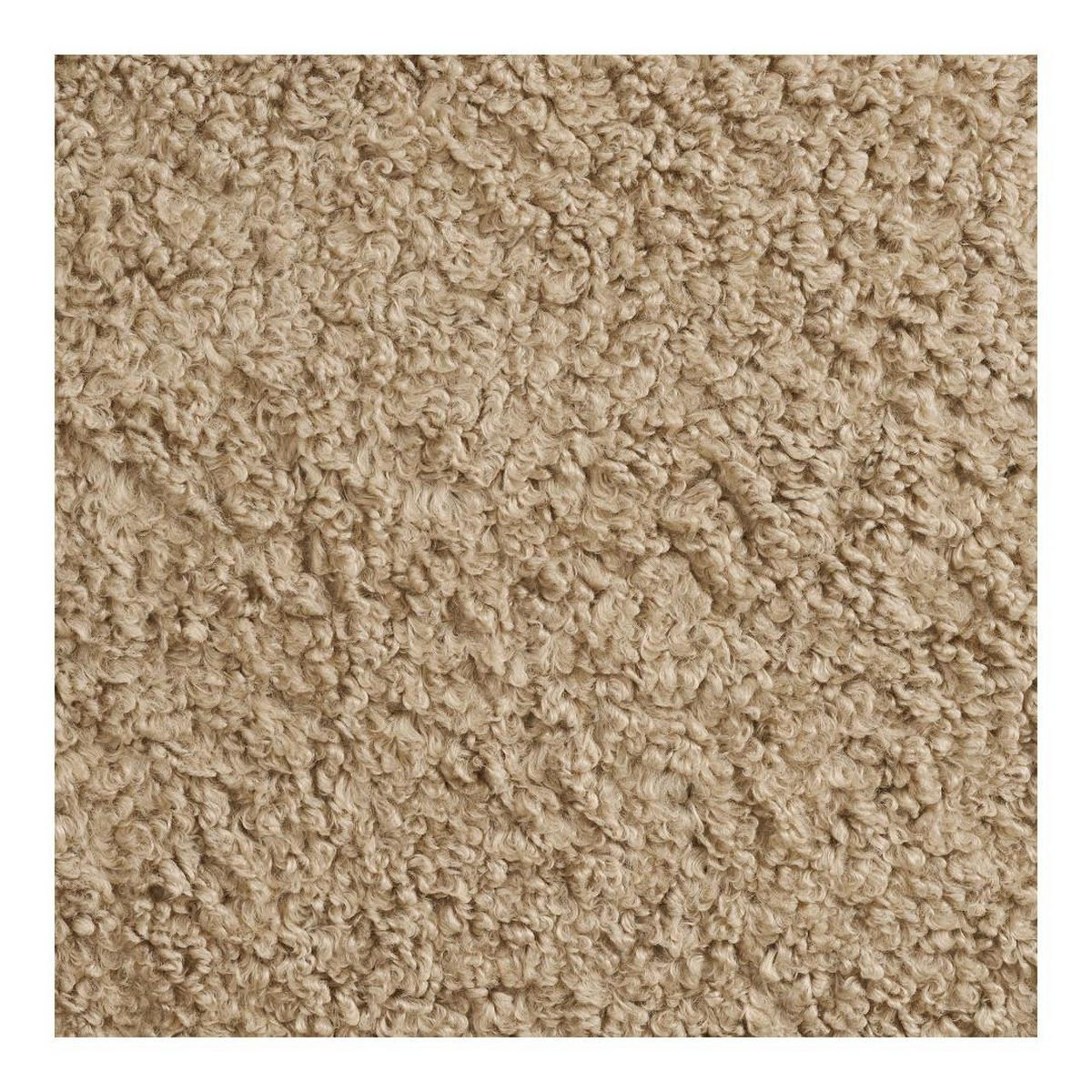 SESSEL, Lina, Hellbraun, Polyester, 87 x 85 x 81 cm - Hellbraun, Textil (87/81/85cm) - ebuy24