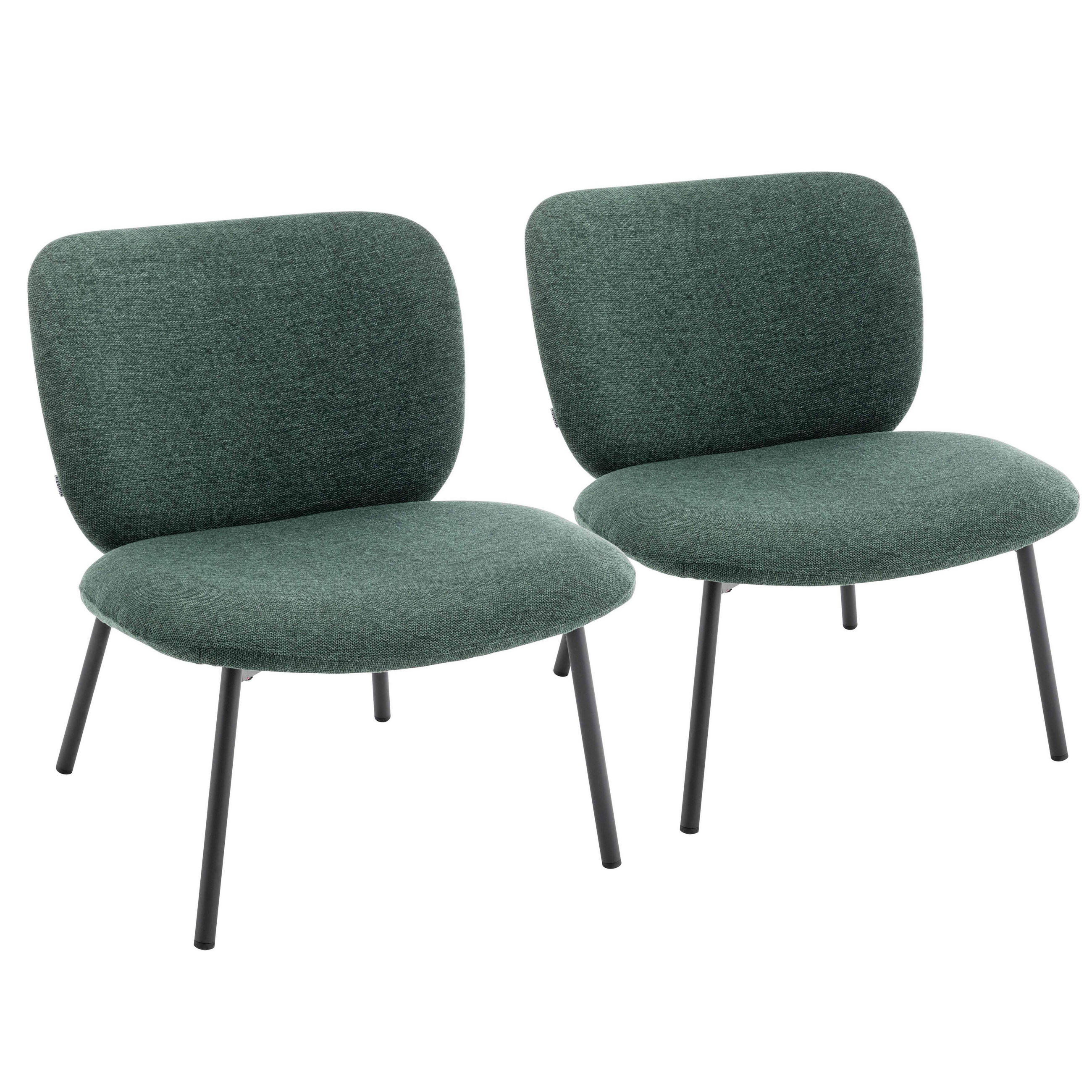 Oviala Relaxsessel Grün 73x75x65 cm