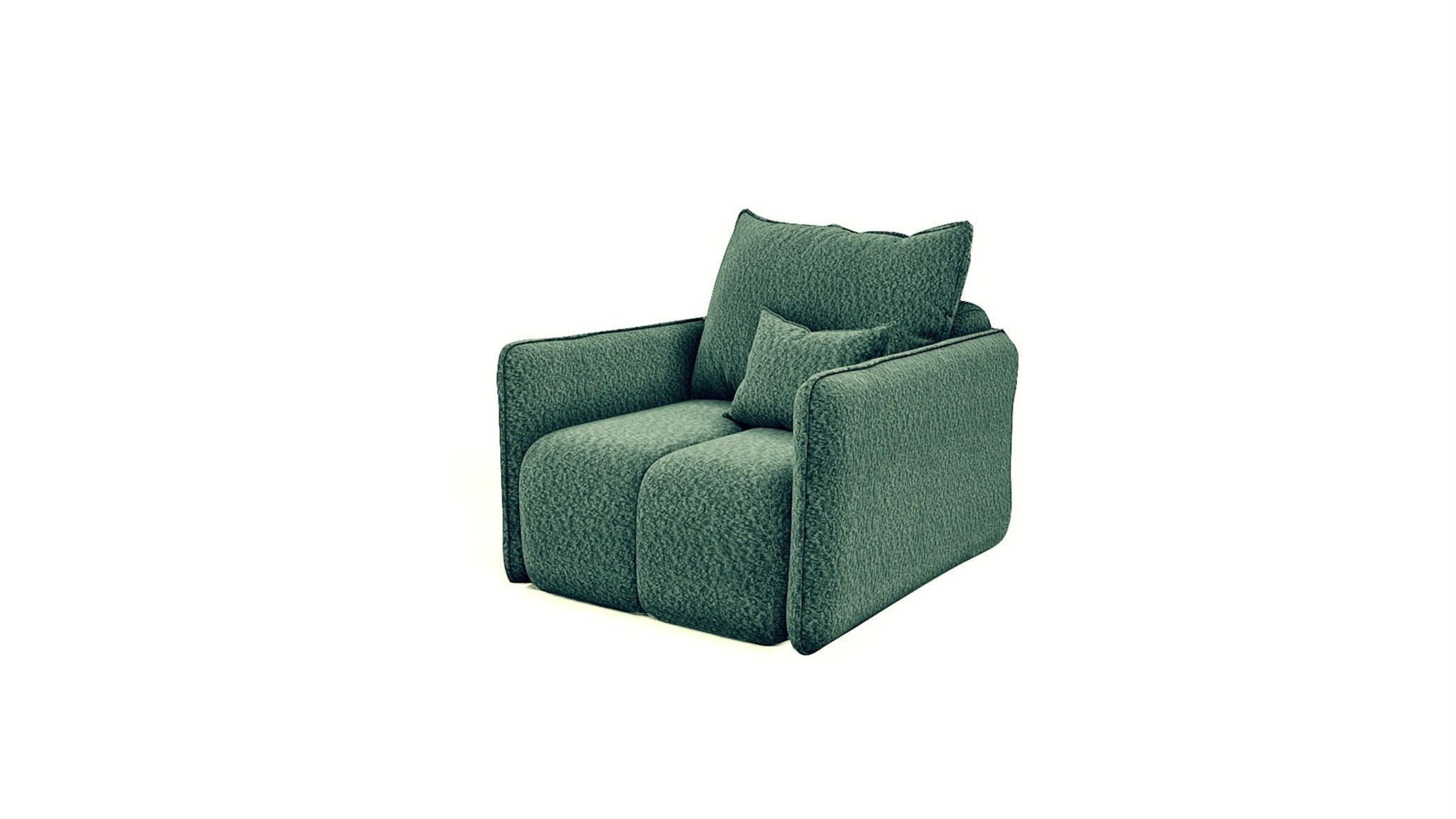 Fun Möbel Sessel Grün 85x86x102 cm