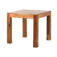 ESSTISCH Akazie 80x80x76 honig lackiert OXFORD #31 - Braun, Holz (80/80/76cm) - Massivmoebel24