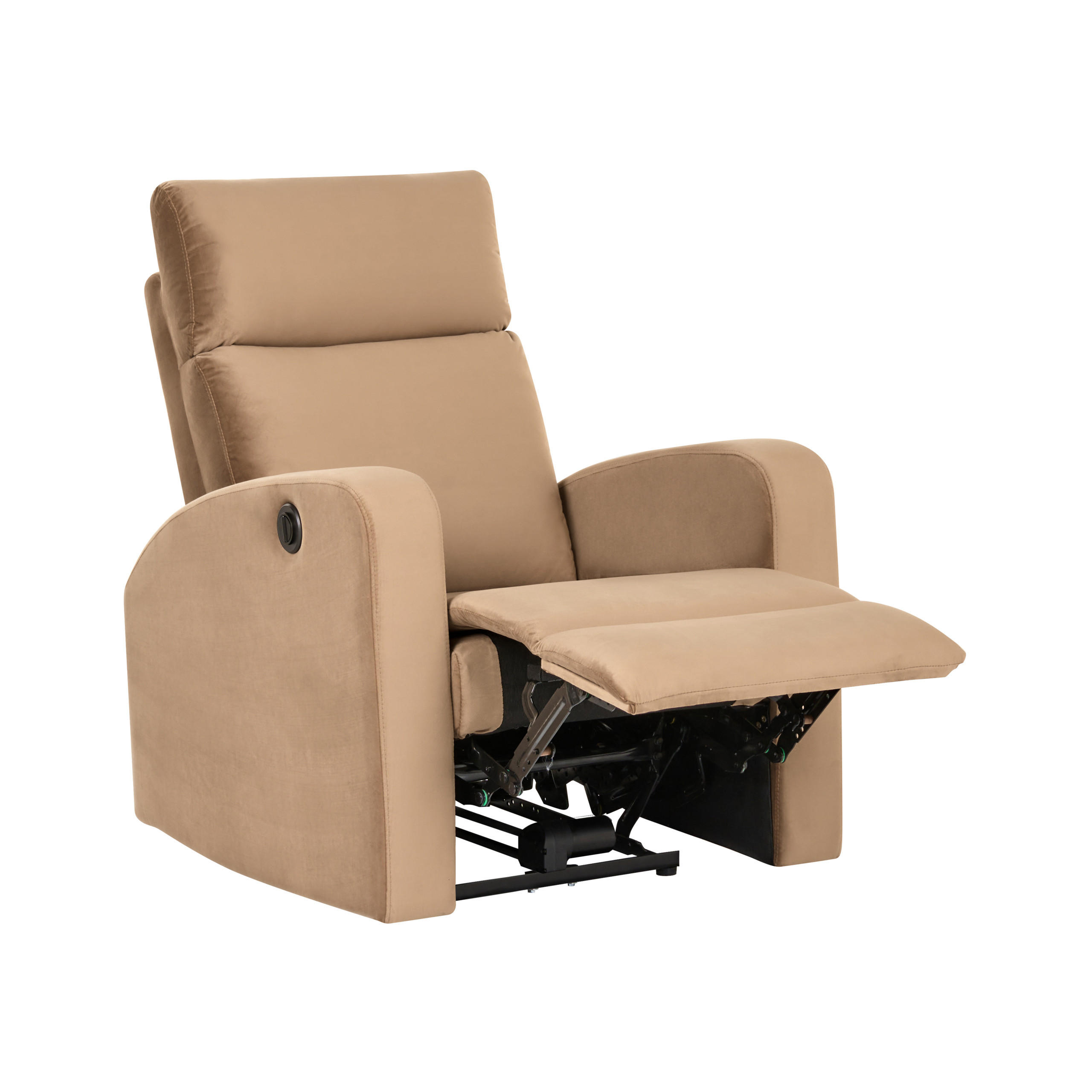 Beliani Elektrischer Hellbraun, Braun 78x100x73 cm