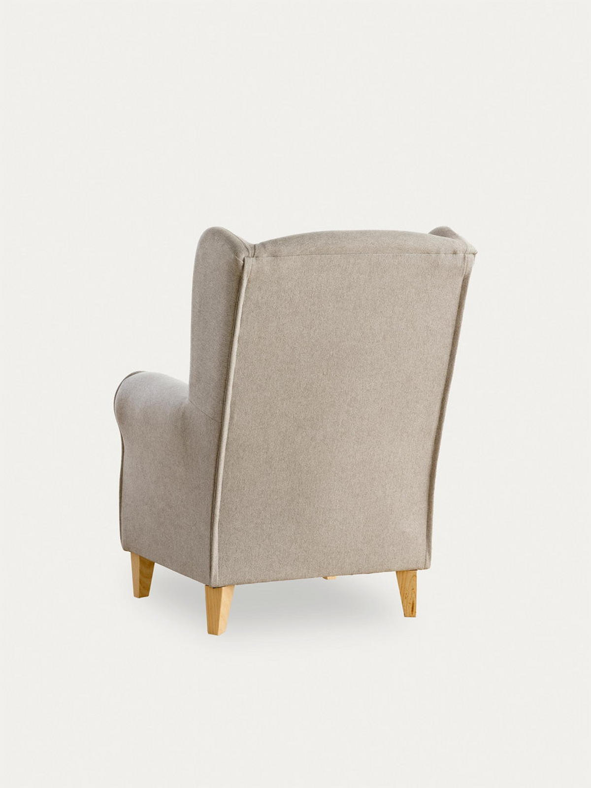 SESSEL Dan Grau 78 cm x 102 cm - Grau, Textil (78/102/82cm) - Kenay Home