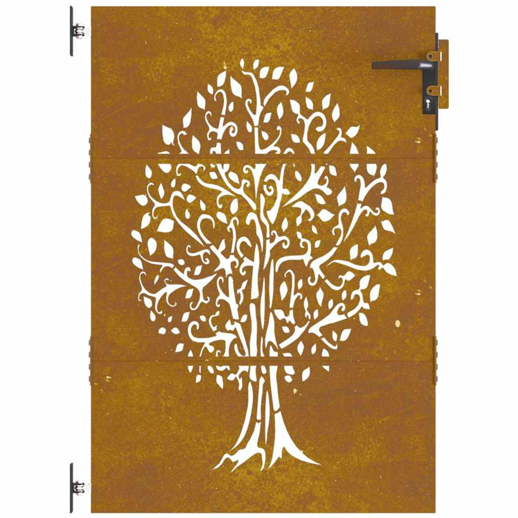 vidaXL Gartentor Braun 3x150 cm