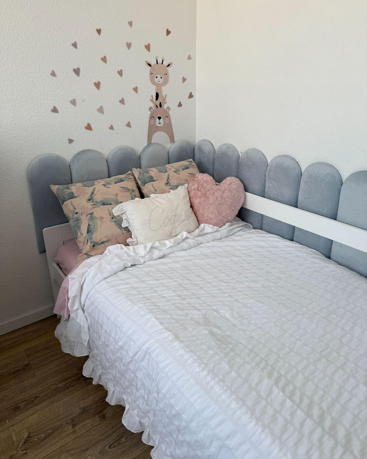 DEKOKISSEN 2er-Set Rosa 45/45 cm Ratibida - Pink, Naturmaterialen/Textil (45/45cm) - Beliani