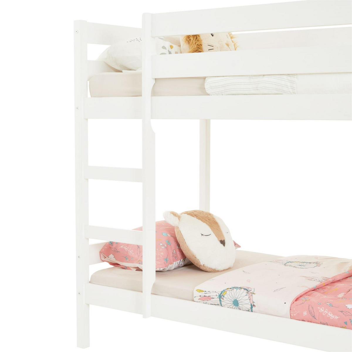 ETAGENBETT FELIX 90X200 CM - Weiß, Holz (97/140/206cm) - IDIMEX