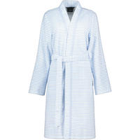 BADEMANTEL DAMEN KIMONO STRUKTUR 1214 MITTELBLAU - 11 - Blau, Textil (Snull) - Cawoe