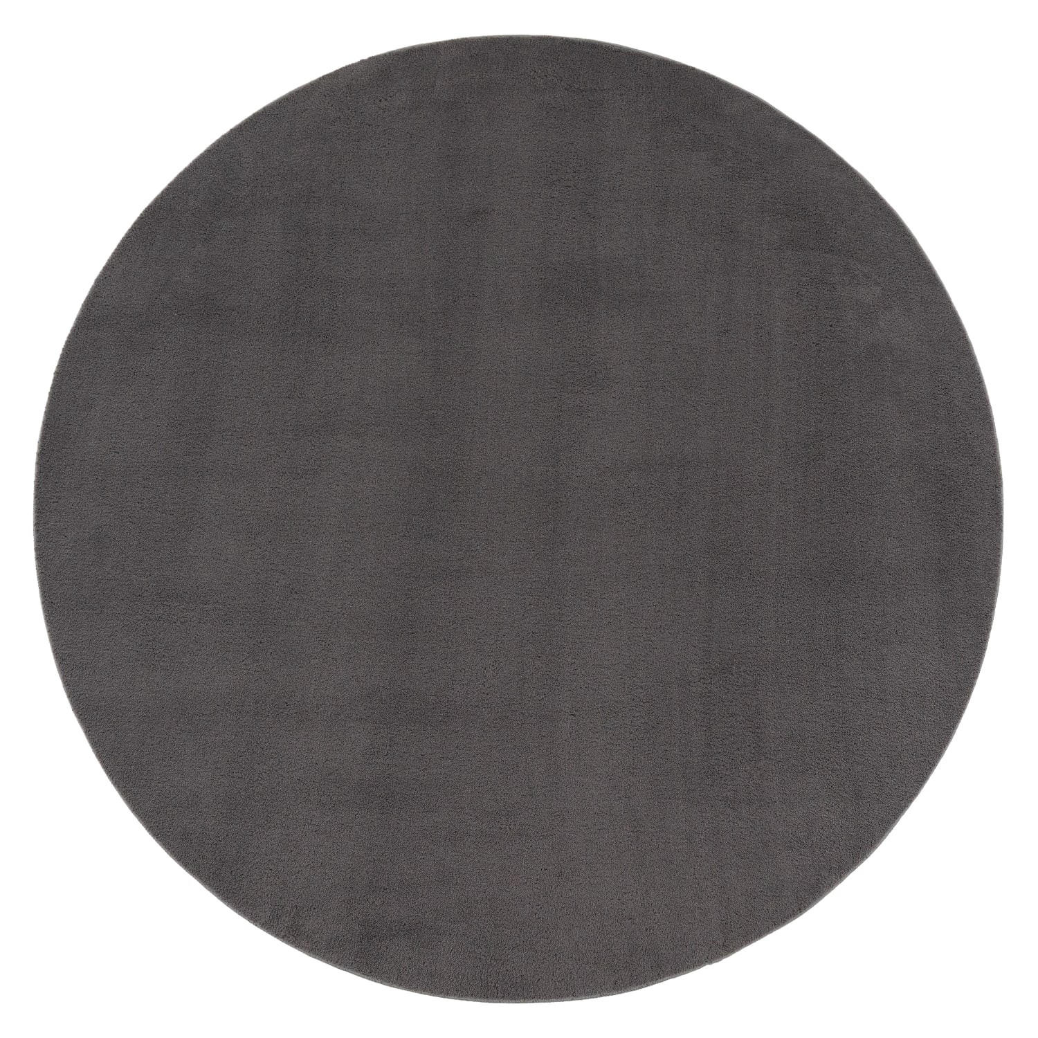 KURZFLORTEPPICH 80/80 cm Cadiz 630 - Anthrazit, Kunststoff (80/80cm) - Paco Home