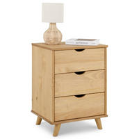 NACHTTISCH JALISCO - Kieferfarben, Holz (46/62/39cm) - IDIMEX