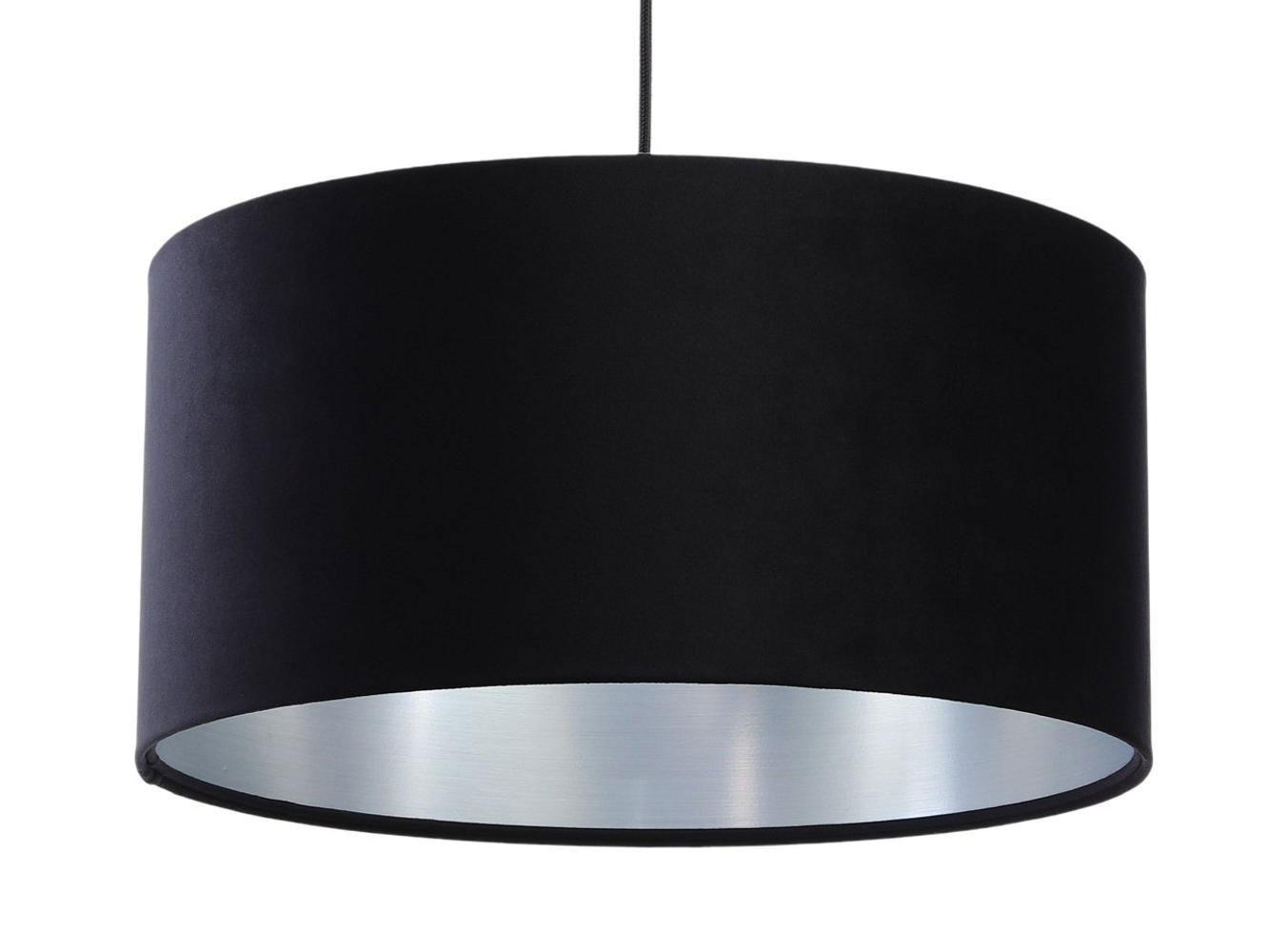 HÄNGELEUCHTE Schwarz 60/30 cm - Silberfarben/Schwarz, Kunststoff (60/1.1/30cm) - ONZENO