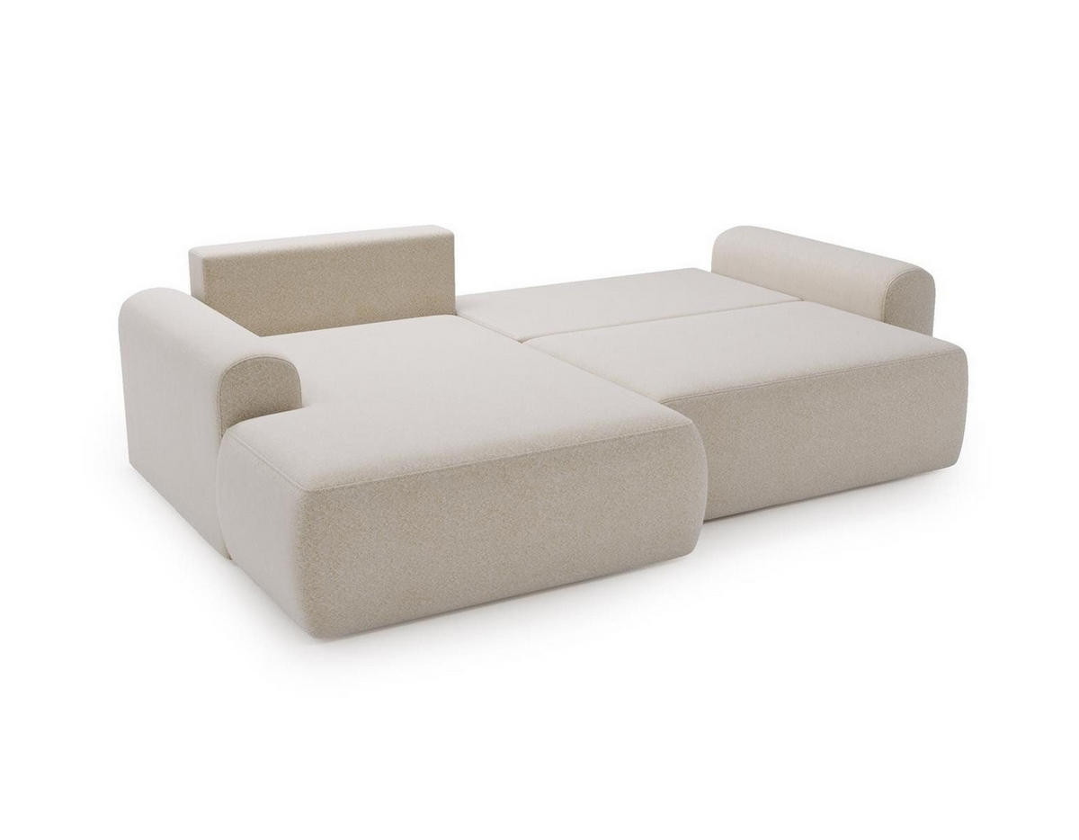 ECKSOFA braun links AURA - Braun, Holzwerkstoff (257/177cm) - Compleo24