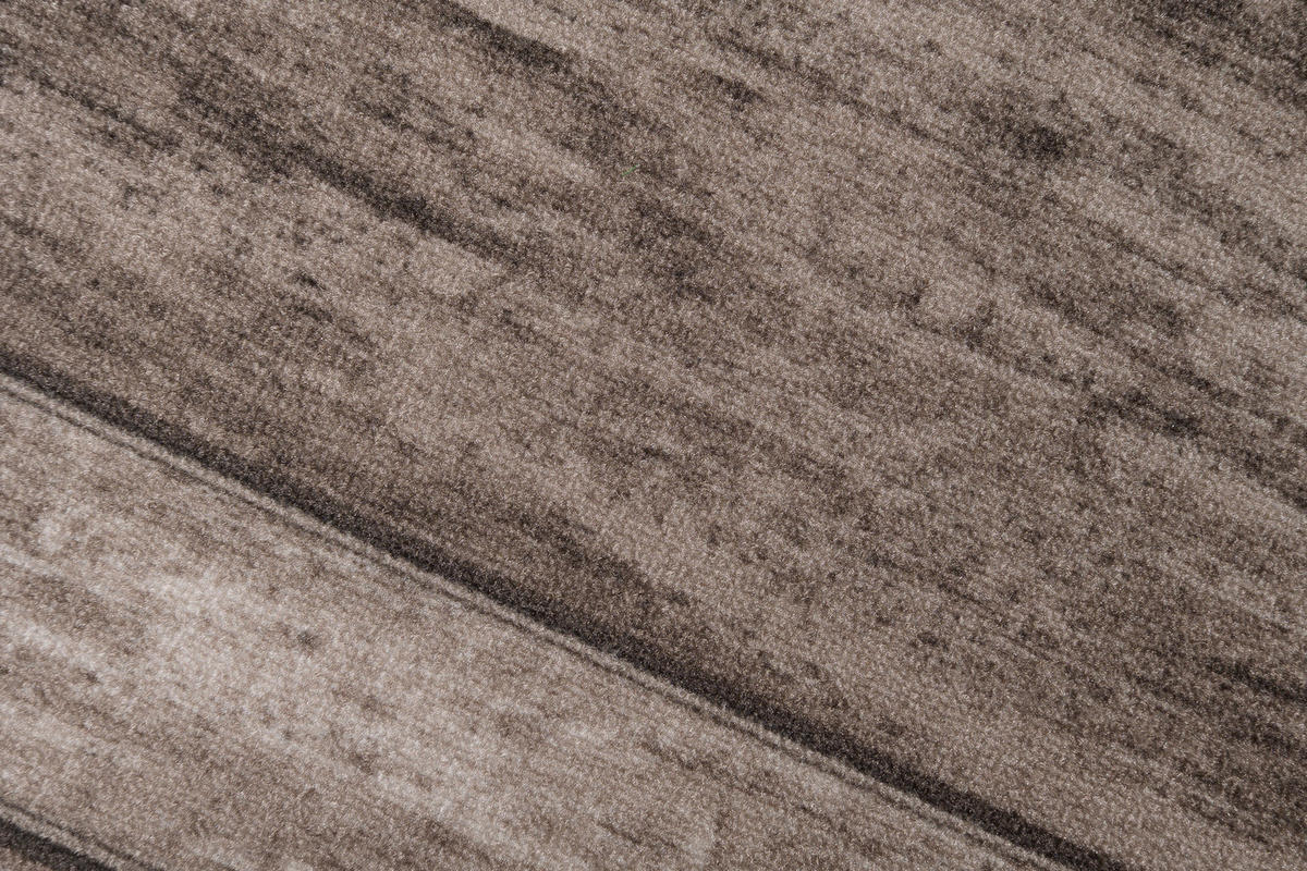 TEPPICHLÄUFER Anti-Rutsch Taupe rutschfest Gummiunterlage 80/300 cm - Taupe, Textil (80/300cm) - Tapiso