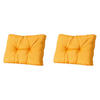 SITZKISSEN Panama 43/60 cm 2er-Set - Gelb, Textil (60/8/43cm) - Madison
