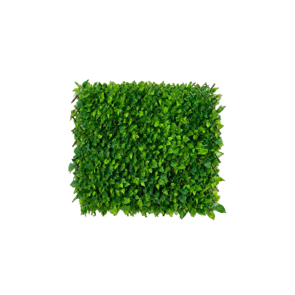 KUNSTPFLANZE Flexible Pothos Pflanzenwand - Melvin 130-200 cm - Grün, Kunststoff (100cm) - aplanta