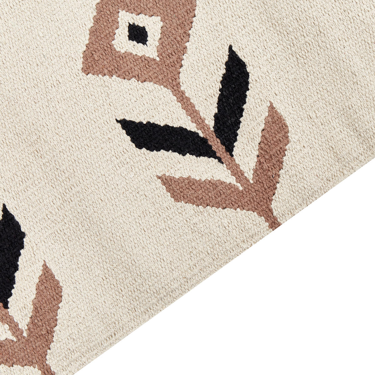KELIM-TEPPICH Niavan 300/200 cm - Beige, Textil (200/300cm) - Beliani