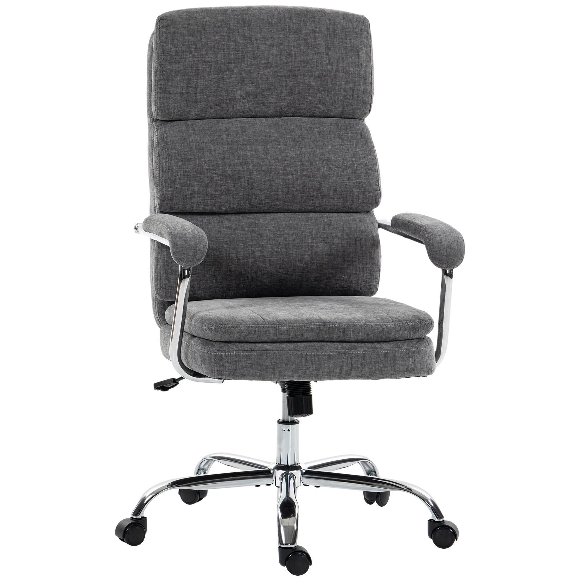 BÜROSTUHL Grau Polyester 72.5xx65x118 xm - Grau, Kunststoff (65/118/72.5cm) - DESIGN IN