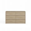 KOMMODE KARO 6 SCHUBLADEN K120 EICHE SONOMA - Sonoma Eiche, Holzwerkstoff (120/73.5/40cm) - CDF