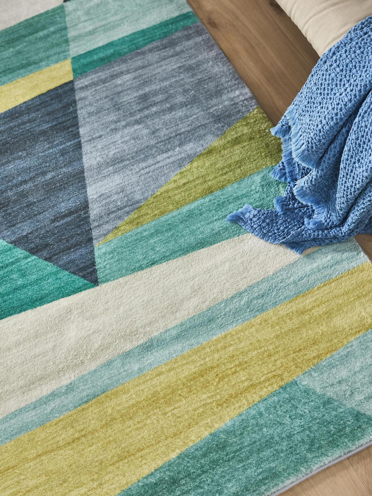 TEPPICH Mara Multicolor 160x230 cm - Multicolor, Kunststoff/Textil (160/230cm) - benuta Pop