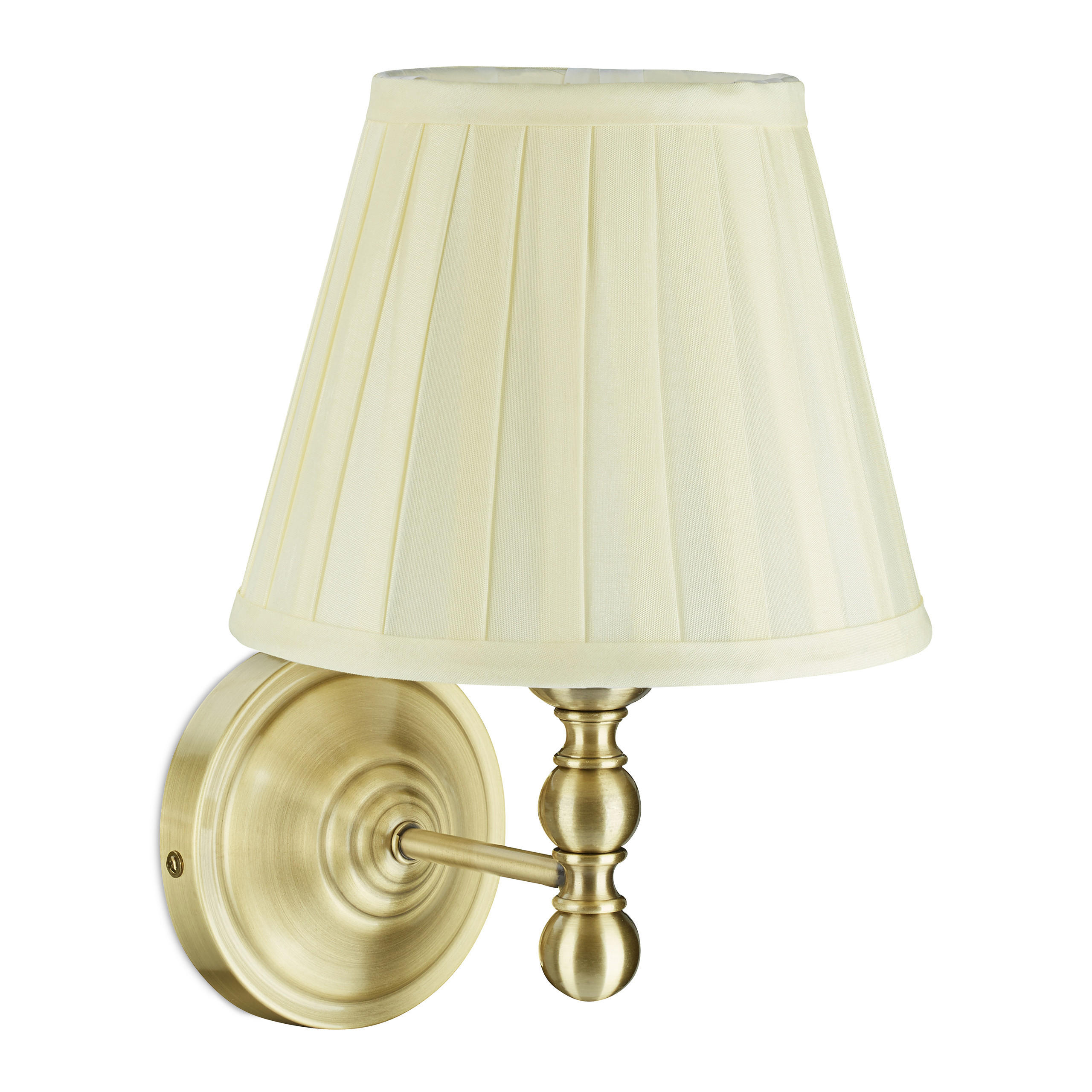 WANDLAMPE - Multicolor, Textil/Metall (20/30/23.5cm) - Relaxdays