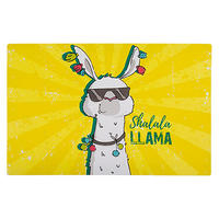 PLATZSET Lama Tischset Shalala Lama Gelb - Gelb, Kunststoff (1/43/28cm) - TiborTex