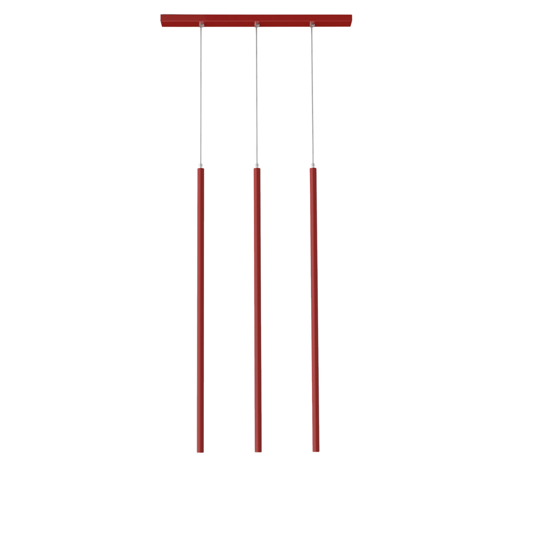 Lumicom Led-Hängeleuchte Rot 70x100x6 cm