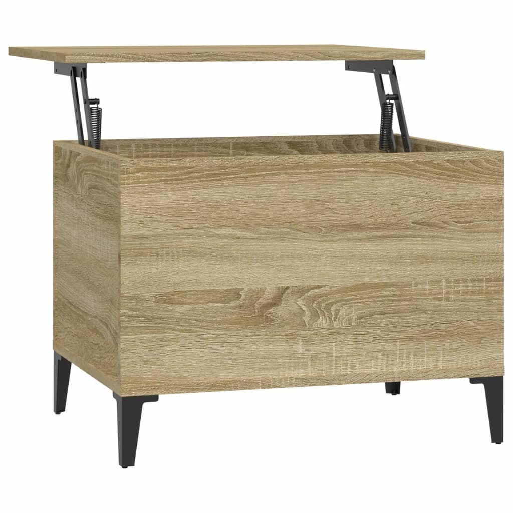 COUCHTISCH Sonoma-Eiche 60x44,5x45 cm Holzwerkstoff - Braun, Holzwerkstoff (60/44.5/45cm) - furnicato