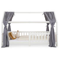 HAUSBETT-HIMMEL NENA grau - Grau, Textil - IDIMEX