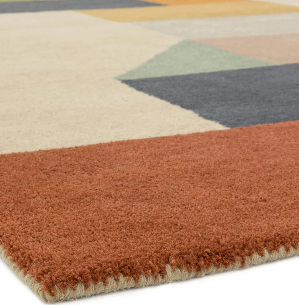 TEPPICH modern handgetuftet PALETTE Mehrfarbig 160 x 230 cm - Multicolor, Naturmaterialien (160/230cm) - Novatrend