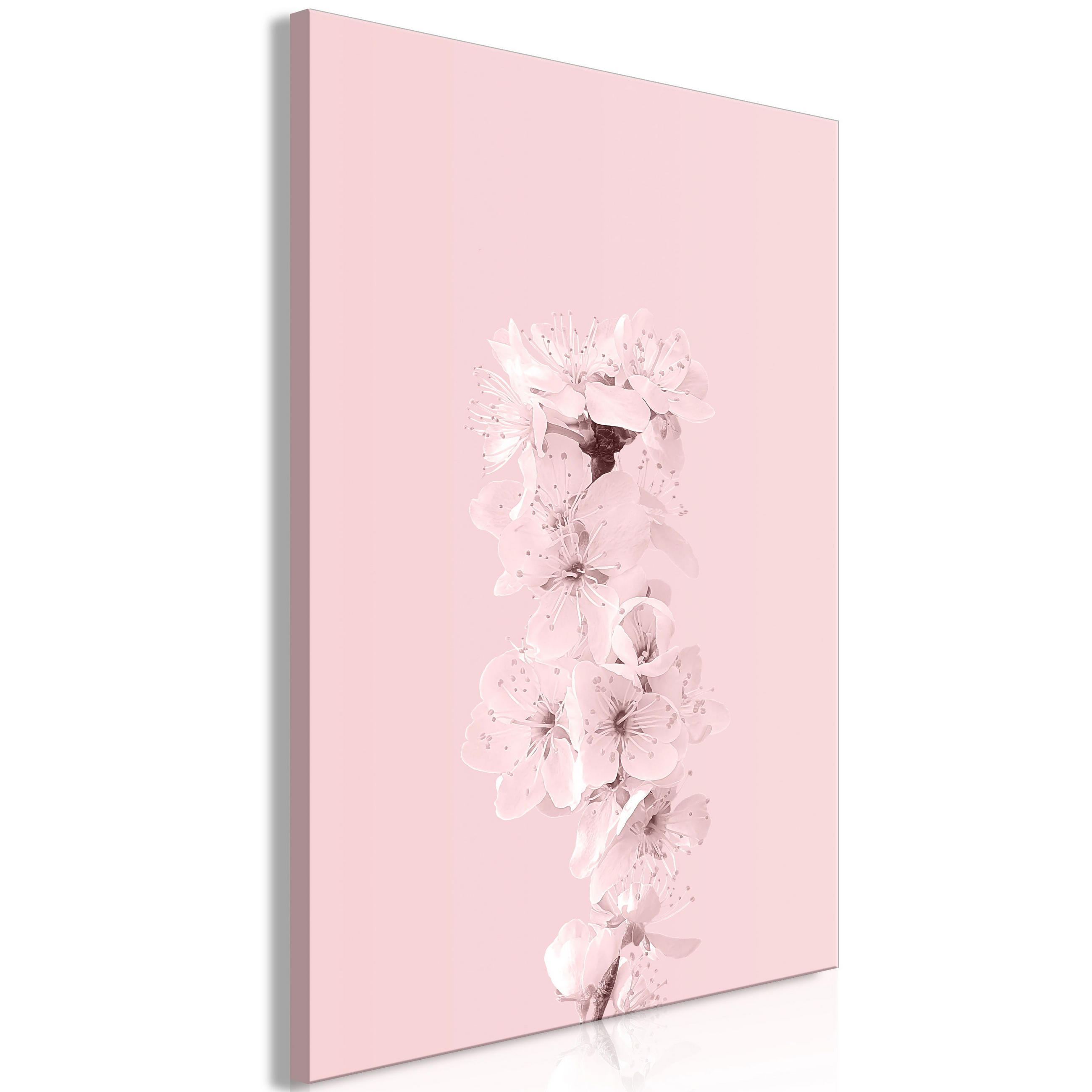 KUNSTDRUCK Rosa 40/60 cm - Pink, Textil (40/60cm) - KUNSTLOFT