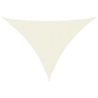 SONNENSEGEL Oxford-Gewebe Dreieckig 3x3x4,24 m Creme - Creme, Textil (300/300cm) - furnicato