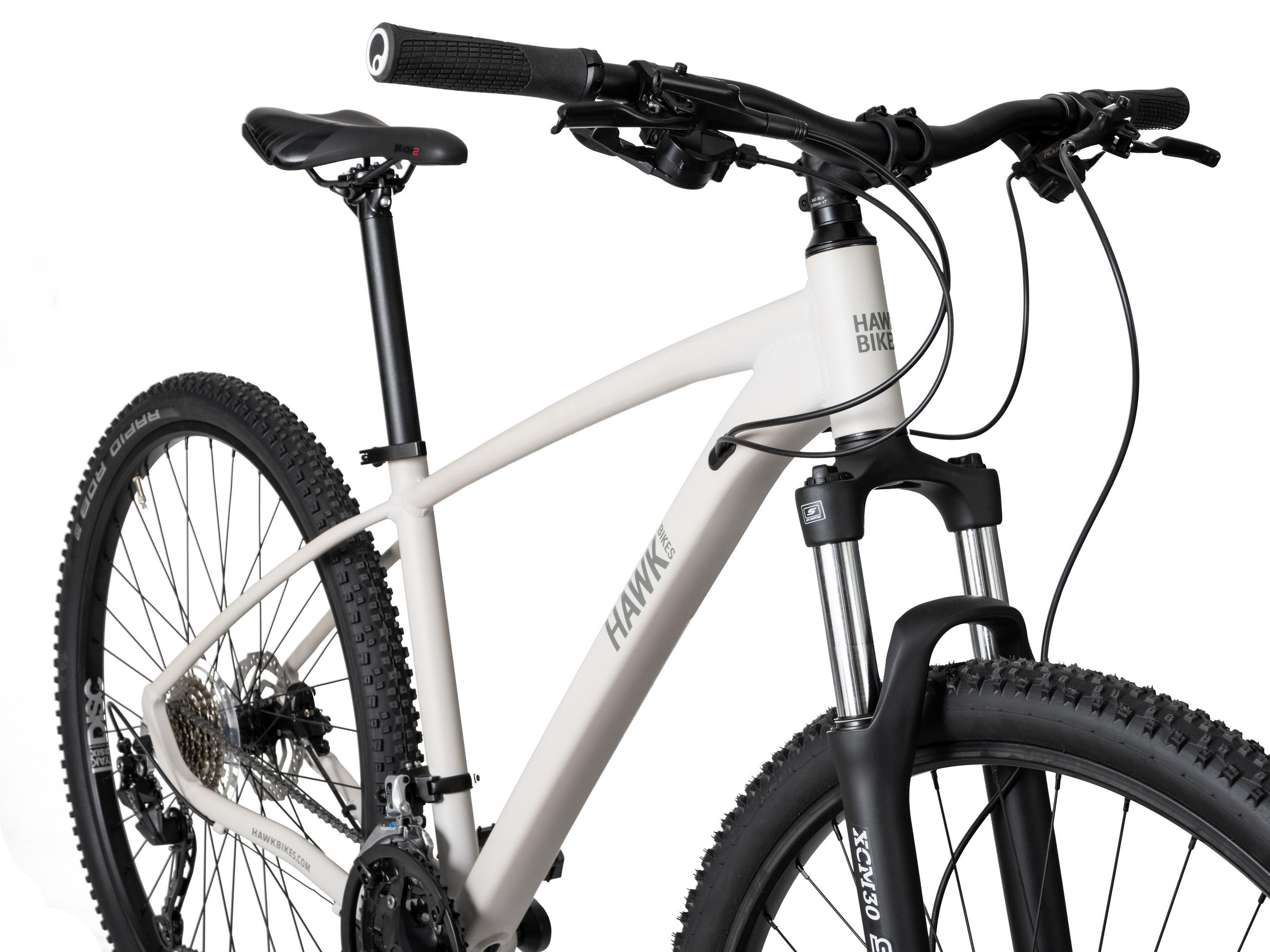 MOUNTAINBIKE Hawk Trail One 3x9 Gang 29er Hellgrau 29 Zoll Gr: S;M;L - Hellgrau, Metall (43cm) - Hawk Bikes