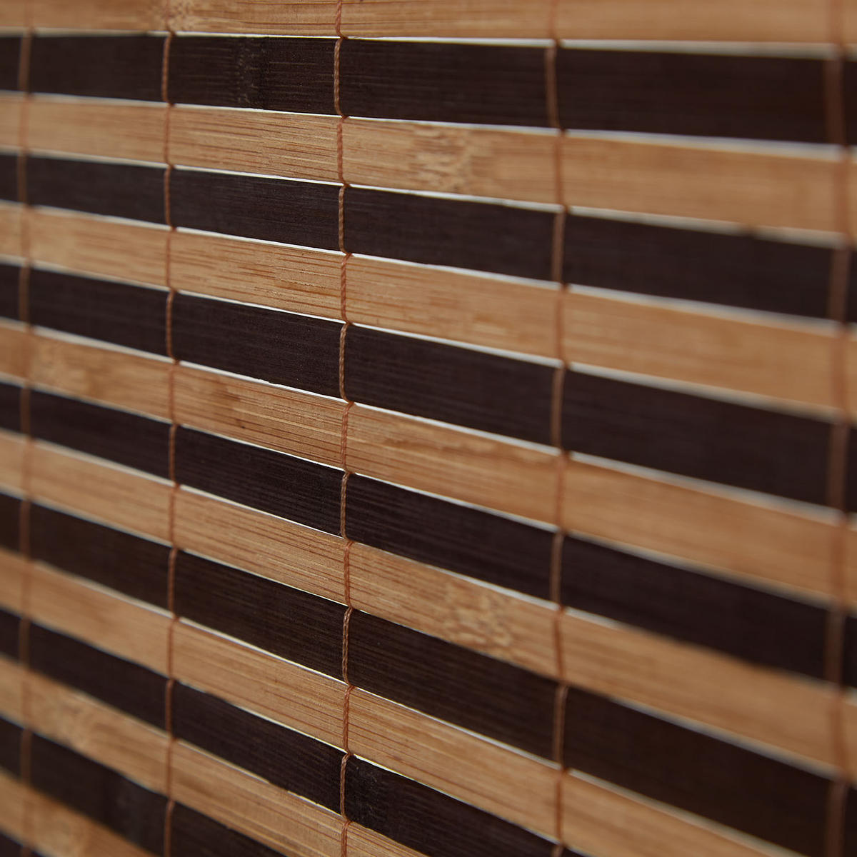 PARAVENT 6-tlg. 264/175 cm Braun Bambusstreben - Braun, Holz (264/175/2cm) - Homestyle4u