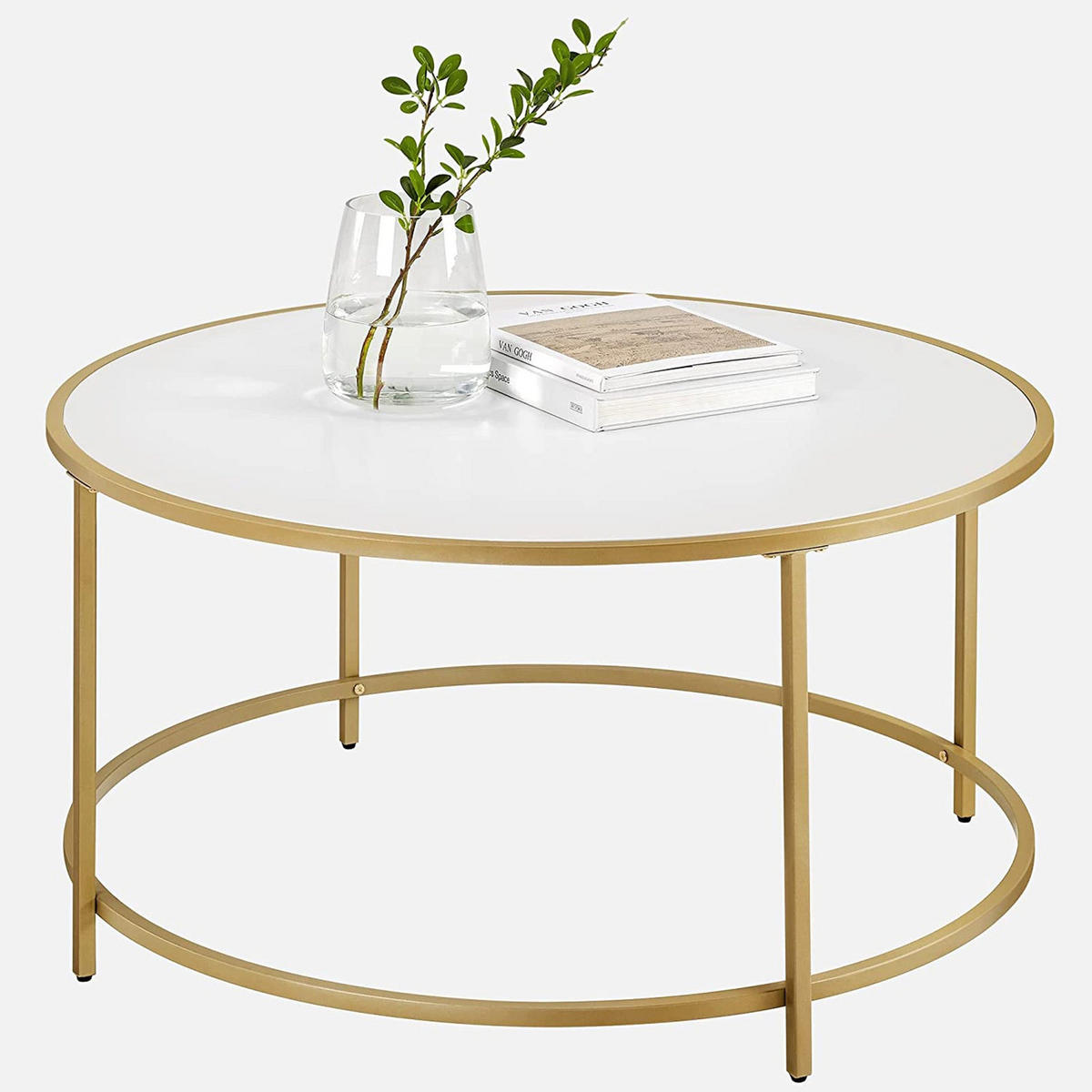 COUCHTISCHEN - Weiß, Holzwerkstoff (84/84/46cm) - Hansiro