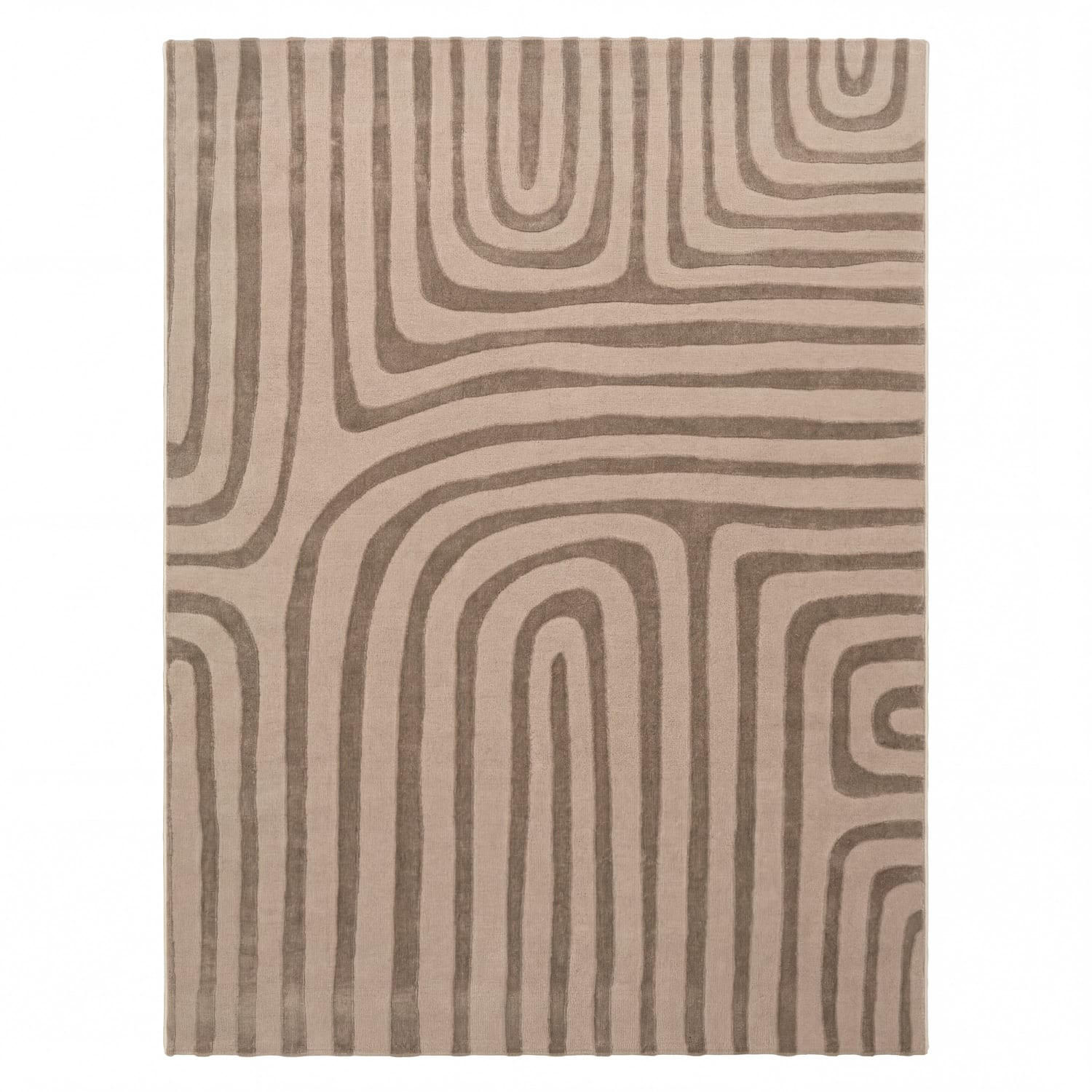 KURZFLORTEPPICH 80/150 cm Tinos 575 - Beige, Kunststoff (80/150cm) - Paco Home