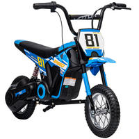 KINDER-MOTOCROSS Kunststoff Metall Blau - Blau, Kunststoff (119/64/76.5cm) - AIYAPLAY