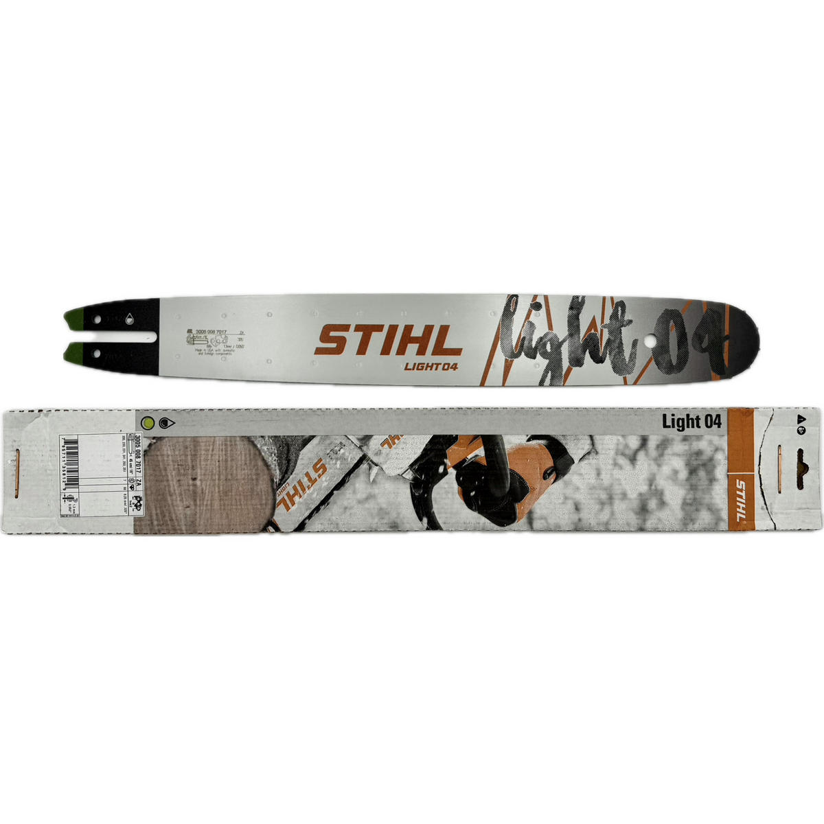 FÜHRUNGSSCHIENE Rollomatic E 45cm / 18" - 0.325" - 1,3 mm 30050087017 - Grau, Metall (50/10/1cm) - Stihl