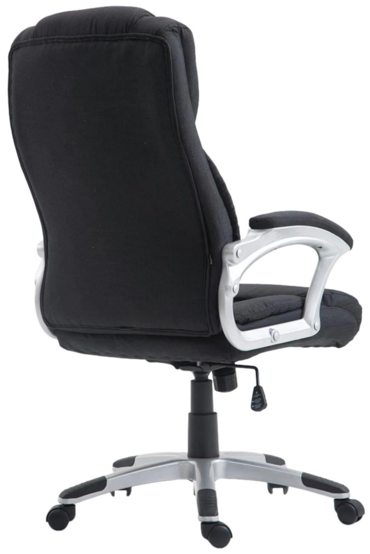 BÜROSTUHL Texum 2, Stoff Schwarz - Schwarz, Kunststoff/Textil (65/119/73cm) - TPFLiving