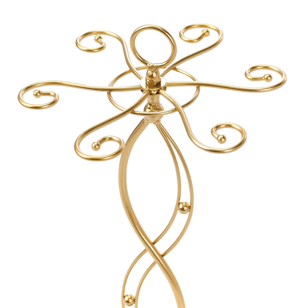 WEINGLASREGAL Gold Limerick - Goldfarben, Metall (26/43/26cm) - Beliani
