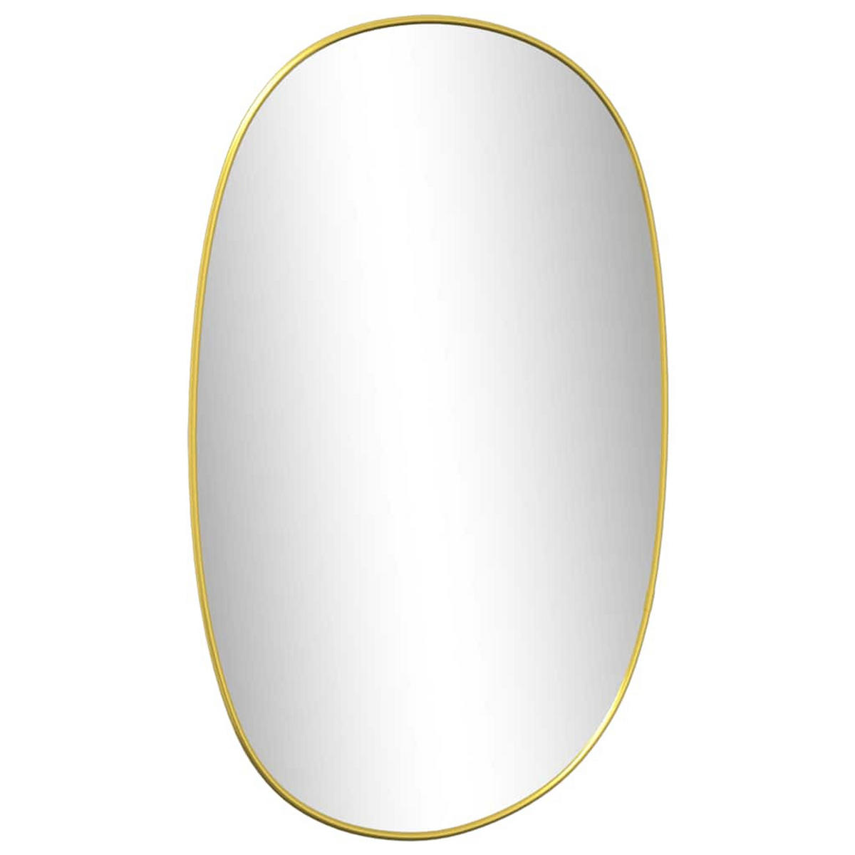 WANDSPIEGEL Golden 50x35 cm - Goldfarben, Glas (35/50/1cm) - furnicato