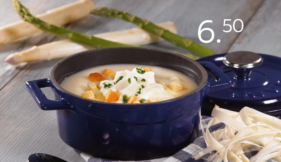 Spargelcremesuppe