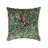 KISSENHÜLLE Samt 46/46 cm – Italienische Gartenlandschaft - Multicolor, Textil (46/46cm) - Homescapes