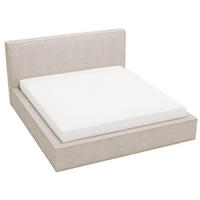 POLSTERBETT Monaco 200x200 Beige - Beige, Textil (200/200cm) - Graingold