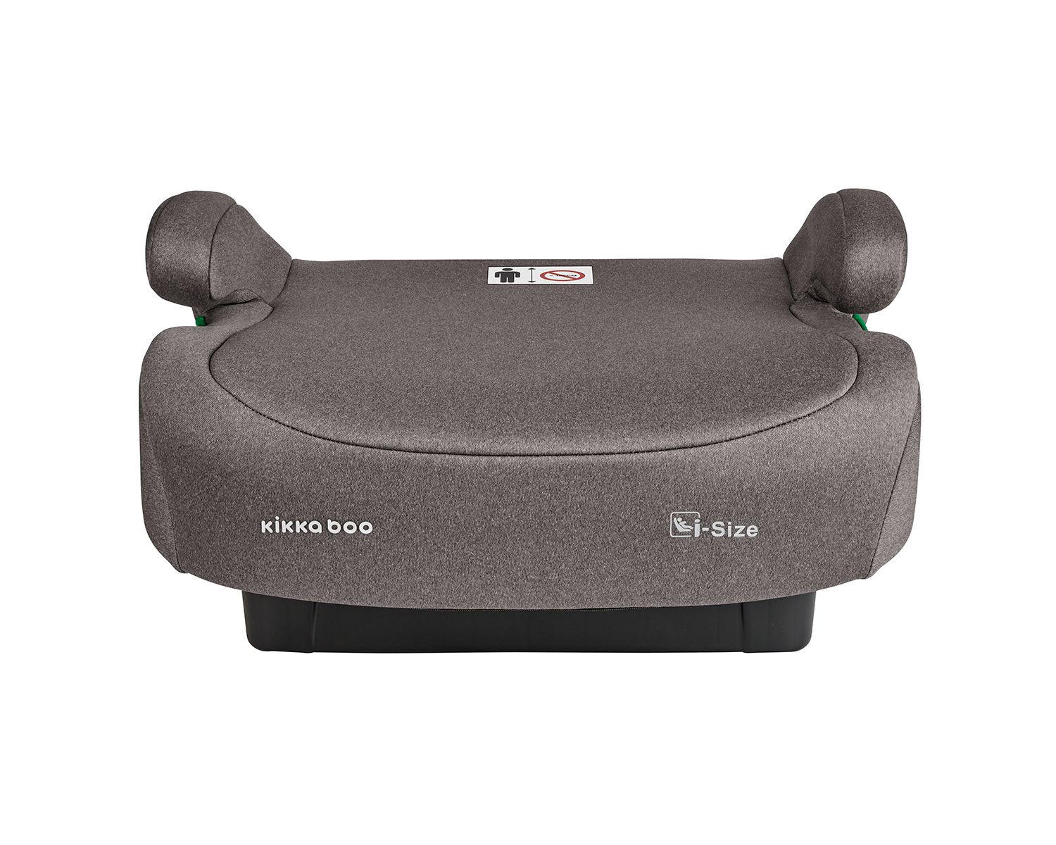 SITZERHÖHUNG i-Tip Braun i-Size (125-150cm) ISOFIX, Armlehne - Braun, Kunststoff (42/21/35cm) - Kikka boo